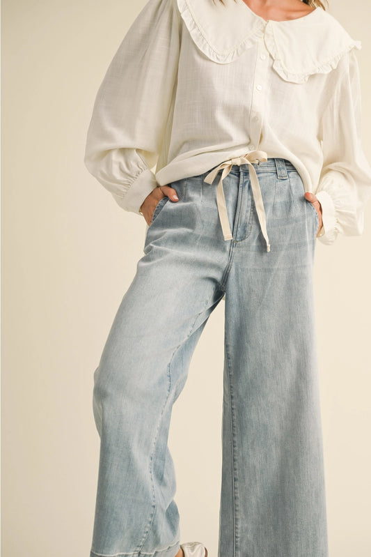 Coastal Blues Washed Denim