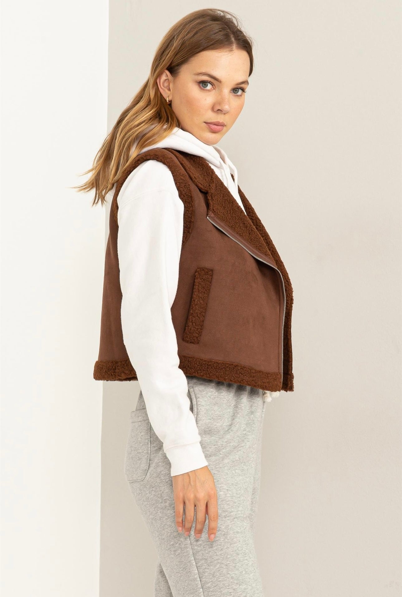 Delaney Cropped Vest