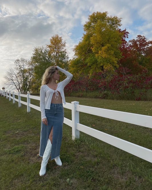 Mendoza Denim Skirt