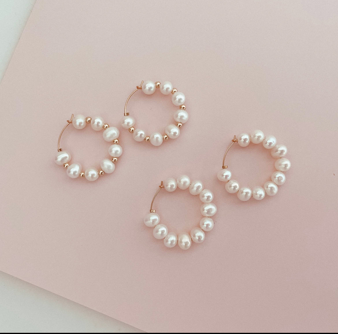 Gossip Pearl Hoops