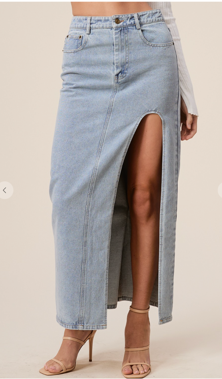 Grace Denim Skirt